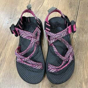 Chaco pink double strap sandals size 13